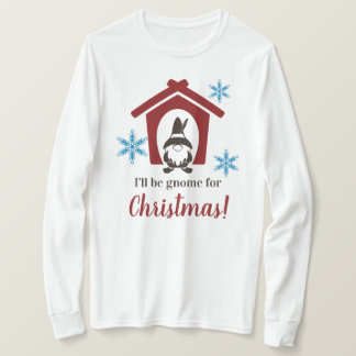 Gnome for jul Anpassningsbar Färg T Shirt