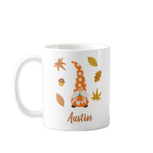 Gnome för Thanksgiving med pumpa personlig