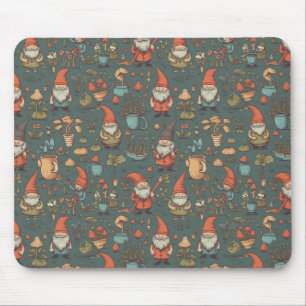 Gnome Garden Mousepad Musmatta
