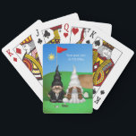 Gnome Golf Bröllop Honeymoon Classic Spelkort<br><div class="desc">Att ha bröllop på en Land-Klubb eller smekmånad på en golfort? De här korten är ett sätt att minnas din roligt. Bride och brudgummen är roligt Bröllop Gnomes.</div>