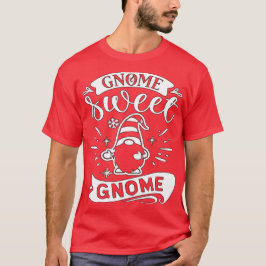 Gnome gullig gnome - Cute Gnomes julgåva T Shirt