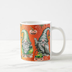 Gnome Halloween-mugg Kaffemugg