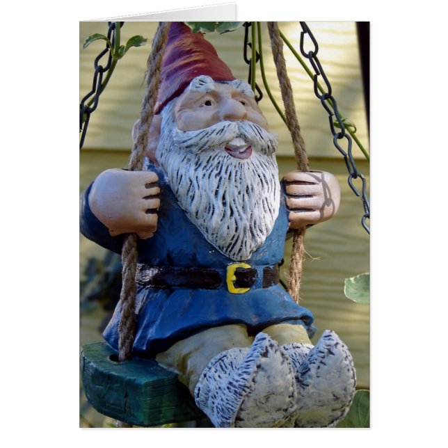 Gnome Hälsningskort (Framsidan)