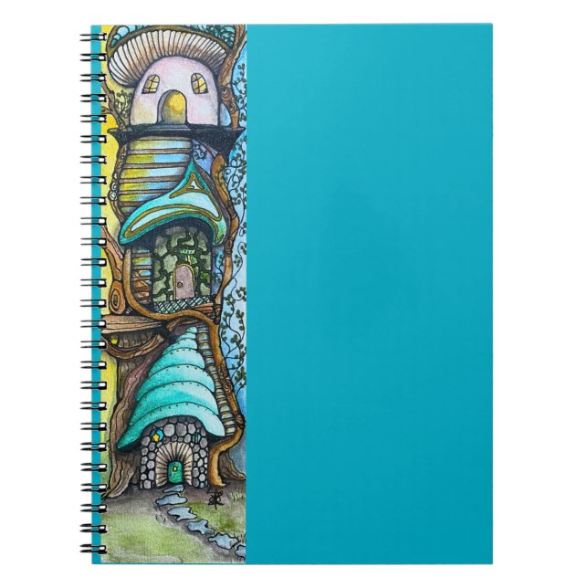 Gnome Home Anteckningsbok (Framsidan)