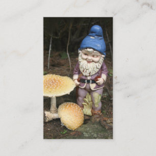 Gnome i den trädgårds- visitkorten visitkort