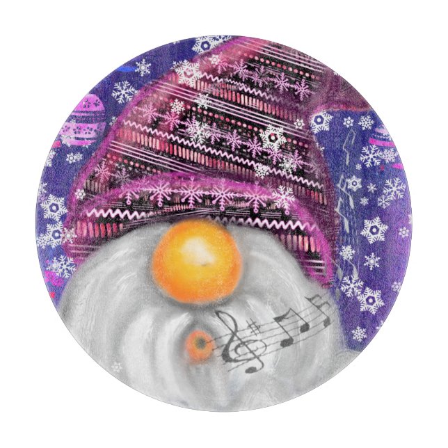 Gnome i Lila Hat-julets styrelse (Framsidan)