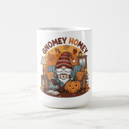 Gnome i säsong-pumprum kaffemugg
