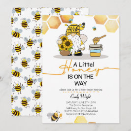 Gnome, inbjudningar till babydusch