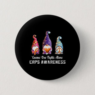 Gnome Ingen bekämpar RSD Crps Awareness Ensam Crps Knapp