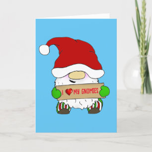 Gnome jul helgkort