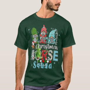 Gnome jul Nurse Squad Ugly Sweater Gnome Mer T Shirt