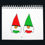 Gnome Julbägare Kalender<br><div class="desc">En julsmäll i sken av 2 Gnomes.</div>