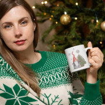 Gnome Julgran Stars Glad helg