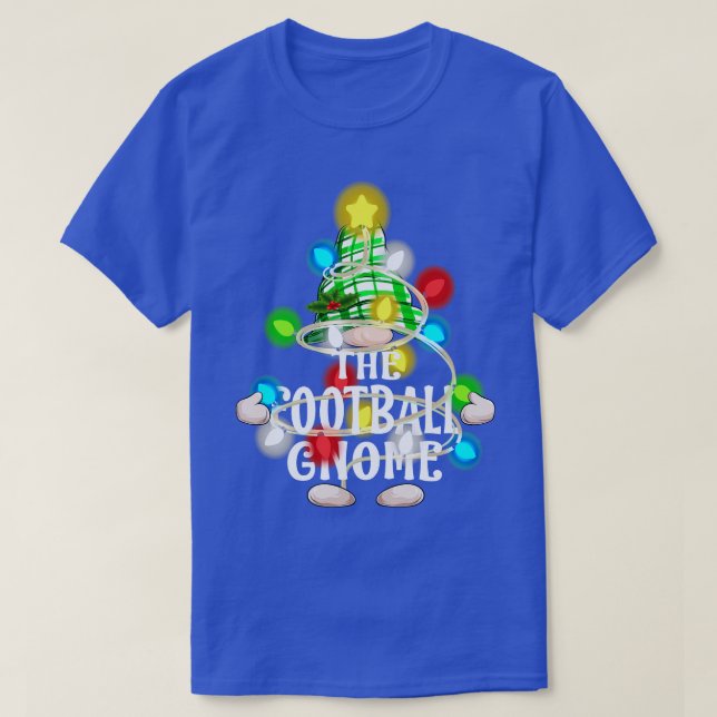Gnome Julmatchande familjekort T Shirt (Design framsida)