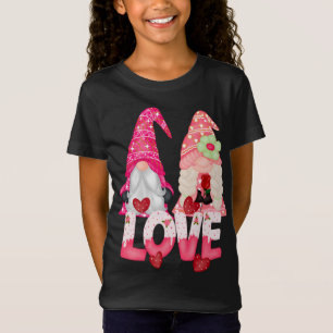 Gnome Kärlek par Alla hjärtans dag Kute Gnomes T Shirt