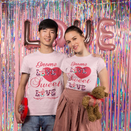 Gnome Kärlek Sweet Kärlek Valentiness Unisex T Shirt