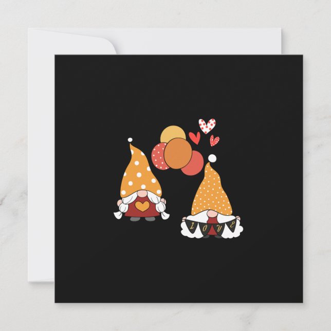 GNOME Kärlek Valentine Tack Kort (Framsida)