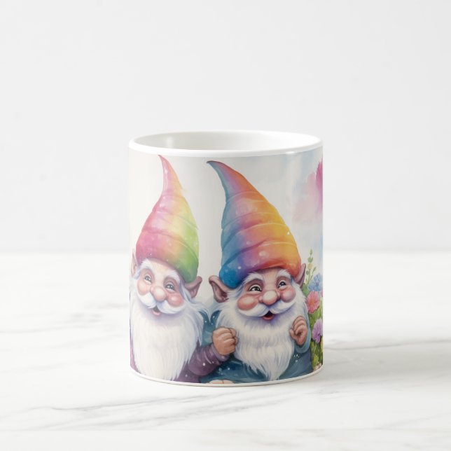 GNOME-kortman, för Gnome-älskare, Kaffe Kaffemugg (Center)