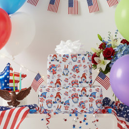 Gnome Labour Day America Firande Day Presentpapper