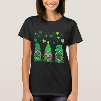 Gnome Leprechaun Gröna Gnomes Tomte St. Patrick's T Shirt