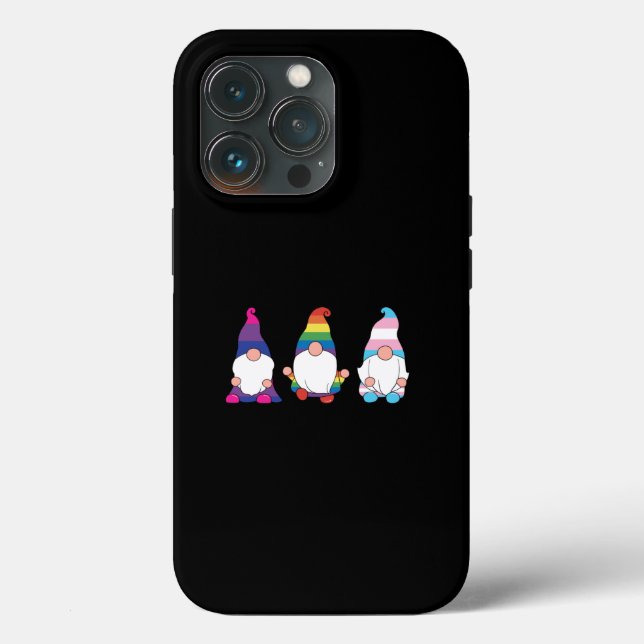 Gnome LGBTQ Bisexual Transsexuell Ally (Baksida )