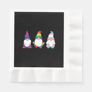Gnome LGBTQ Bisexual Transsexuell Ally Pappersservett