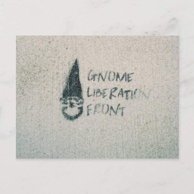 Gnome Liberation Front Vykort (Framsida)