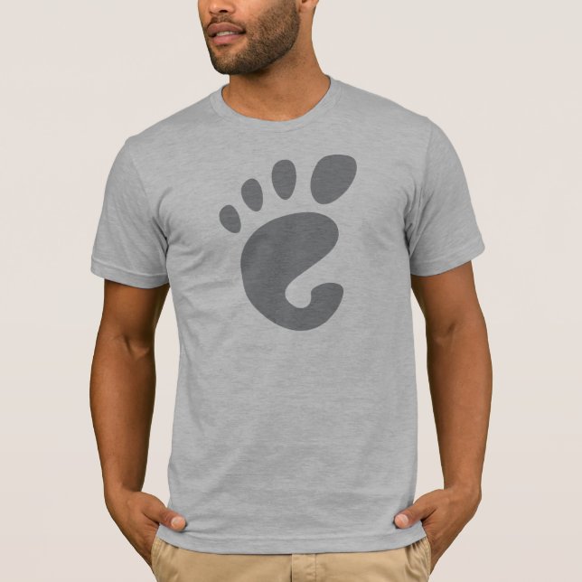 Gnome - Linux - OSS FSF Tee Shirt (Framsida)