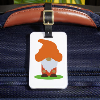 Gnome Luggage Tag Bagagebricka