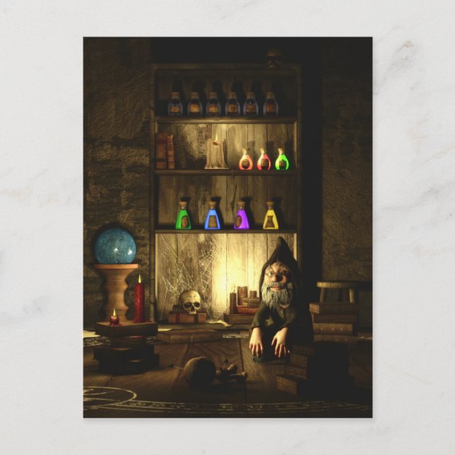 Gnome Magus-vykort Vykort (Framsida)