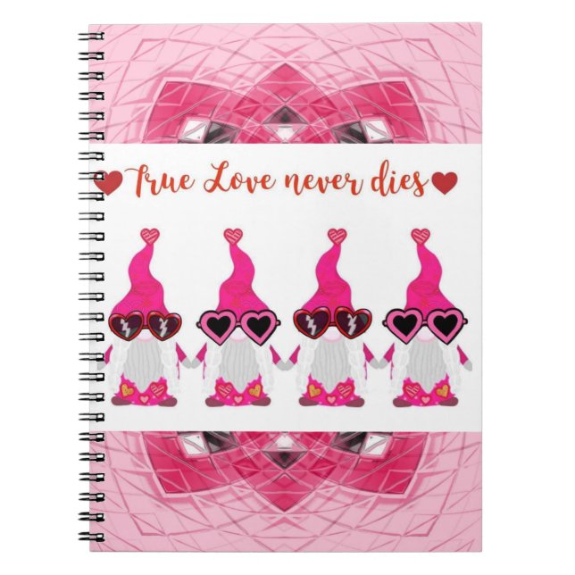 gnome mandala-design anteckningsbok (Framsidan)