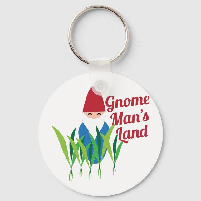 Gnome mans land nyckelring (Framsida)