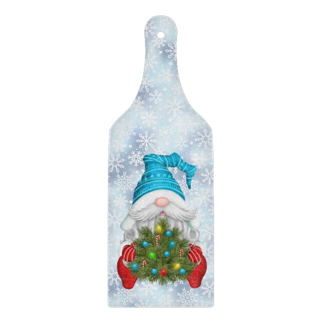 Gnome med Julgran (Framsidan)