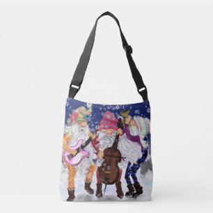 Gnome Music Band jul Crossbody Bag Axelväska