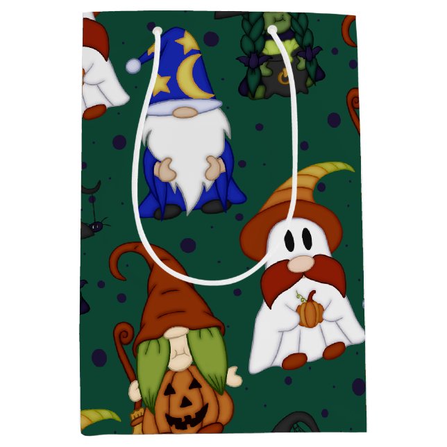 Gnome-o-Ween (stor) presentpåse (Framsidan)