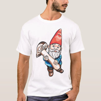 Gnome och champinjon t-shirt