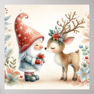 Gnome och renarna poster
