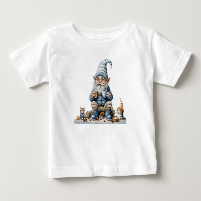 Gnome- och vintersäsongen t shirt (Framsida)