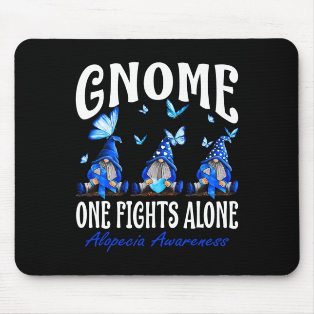 Gnome One Fight Ensam Alopecia Awareness 1 Musmatta (Framsidan)