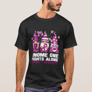 Gnome One Fight Ensam Alpha-1 Awareness Gnome Purp T Shirt