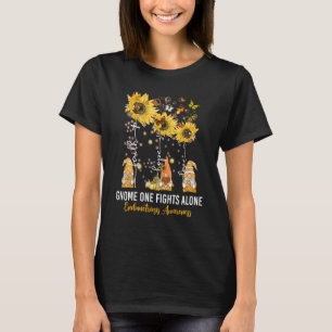 Gnome One Fight Ensam Endometriosis Awareness Yel T Shirt
