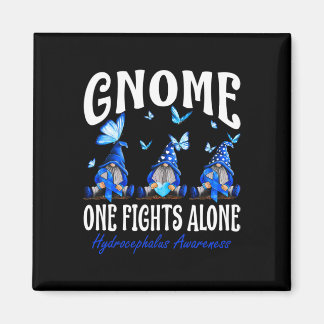 Gnome One Fight Ensam Hydrocephalus Awareness Magnet