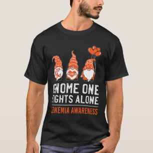 Gnome One Fight Ensam Leukemia Cancer Awareness R T Shirt