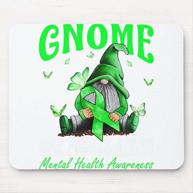 Gnome One Fight Ensam Mental Health Awareness Musmatta (Framsidan)