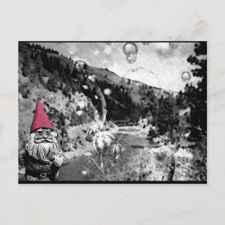 Gnome på Roam Post Card Vykort