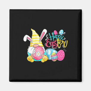 Gnome Påskägg Hunt Gnomes Bunny Glad påsk Da Magnet