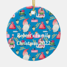 Gnome-Personlig Julgransprydnad Keramik
