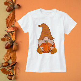 Gnome Pumpkin-Thanksgiving T Shirt