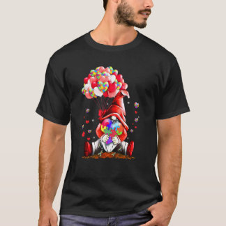 Gnome Puzzles Balloon Heart Autism Awareness Mom K T Shirt
