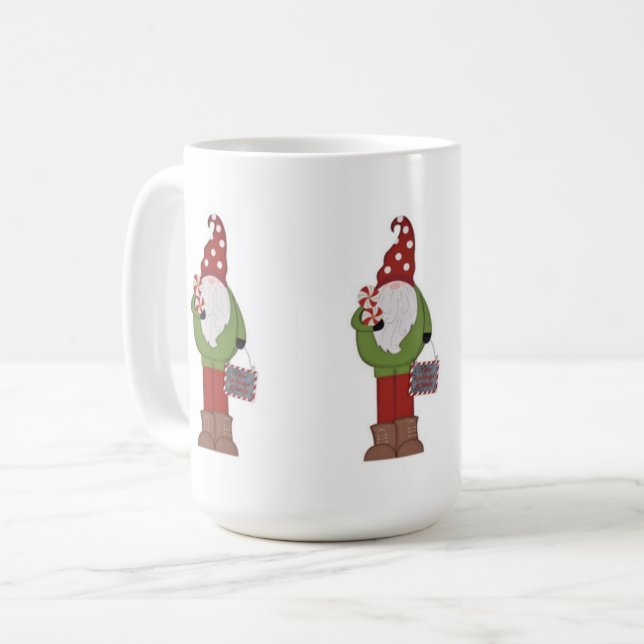 GNOME ROLIGT MUGG FÖR CHRISTMAS/ALLA ÅR ÄVEN (Framsida vänster)